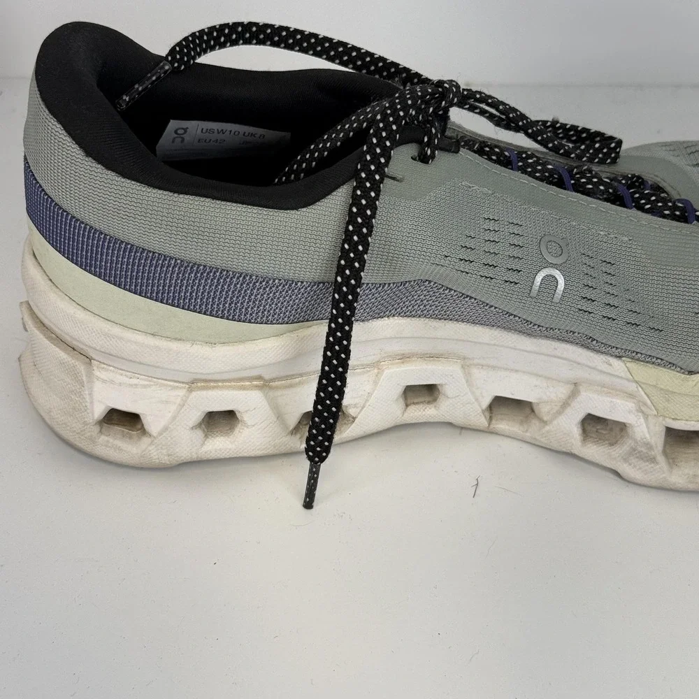On Running Shoes Womens 10 Gray Cloudmonster CloudTec Athletic Mesh Sneakers